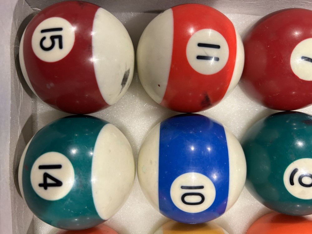 Mizerak Billiards Ball Set. Used Complete Set