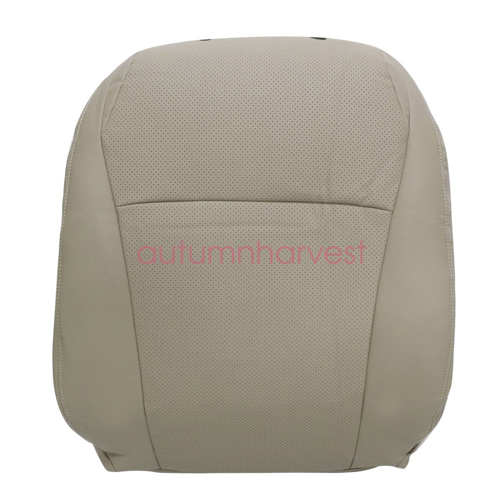 For 2004-2013 Toyota Highlander Front Bottom&Top Replacement Cover Leather Tan