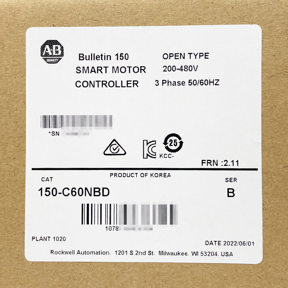 New AB 150-C60NBD SMC-3 Smart Motor Controller FREE SHIP