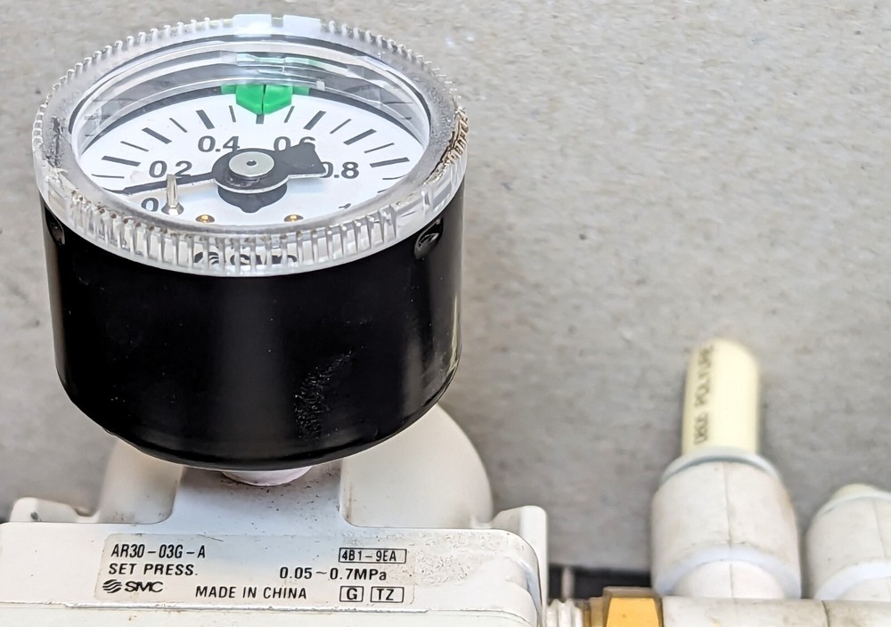 SMC AR30-03G-A Regulator, AR MASS PRO Working Pull [B4S3#5