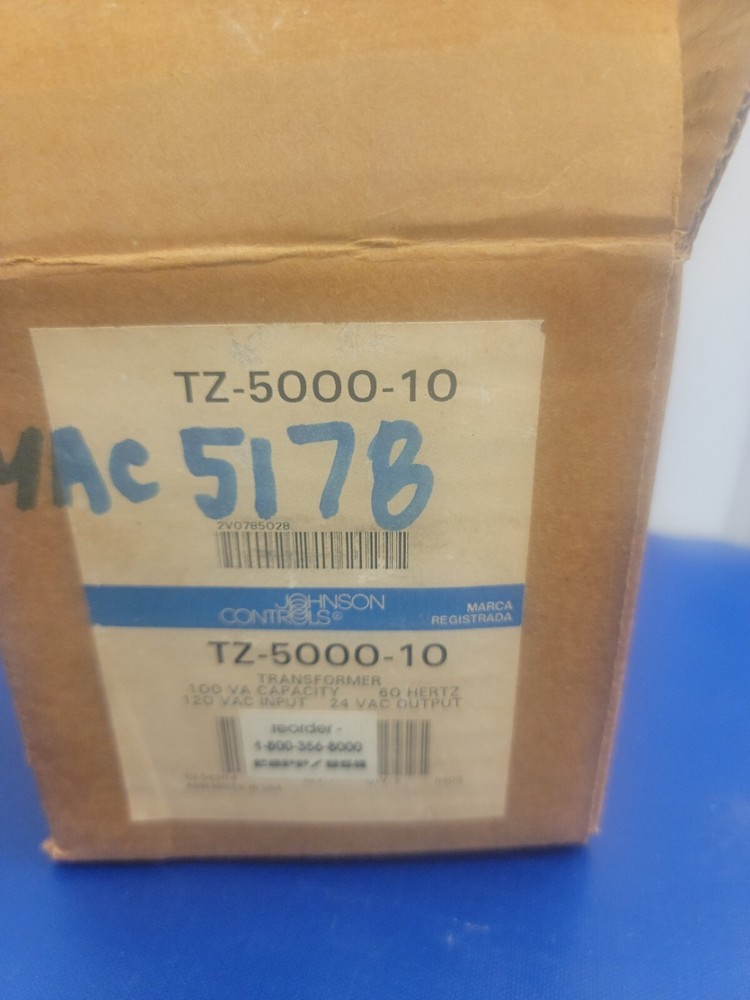 New. Johnson Controls TZ-5000-10 Transformer. Fast Shipping!