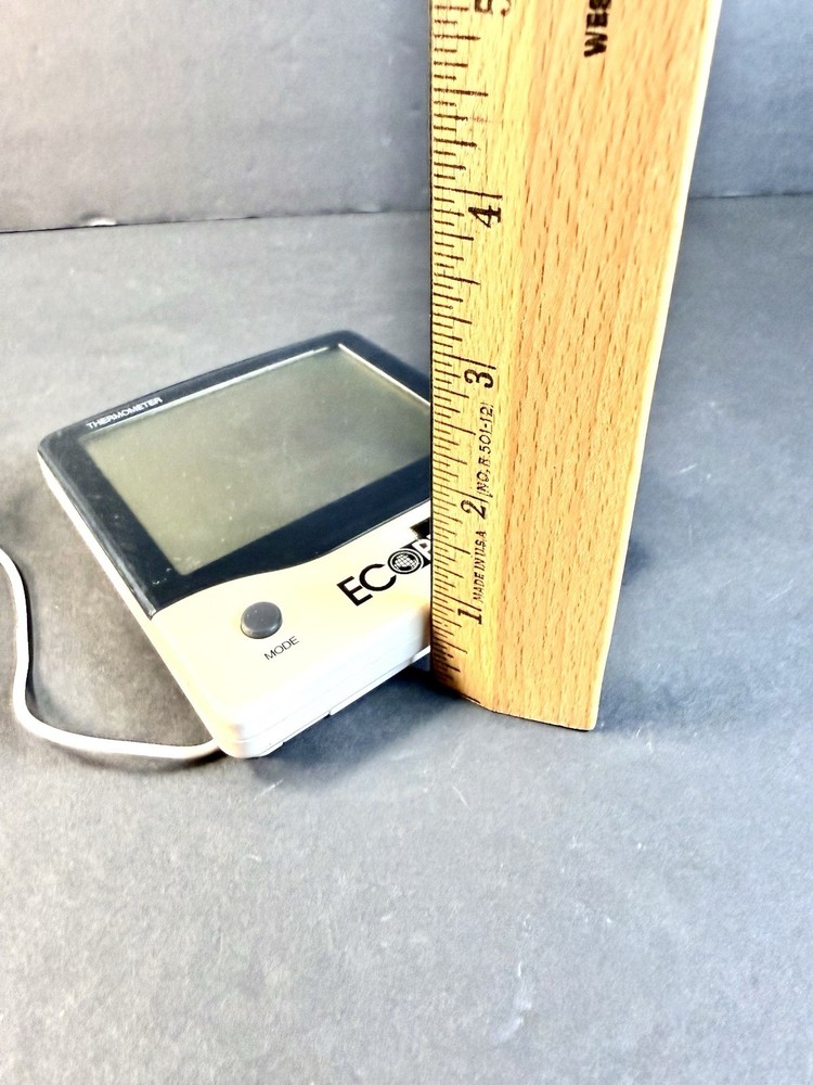 Eco Plus Digital Weather Thermometer, Humidity, Clock