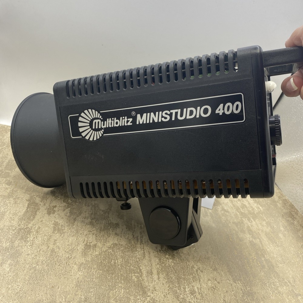 Multiblitz Ministudio 400 Studio Flash Light Made In Germany UNTESTED