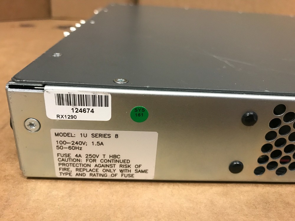 Ericsson Tandberg RX1290 DVB-S/S2/ASI HD/SD MPEG-2/4 RECEIVER DECODER W/License