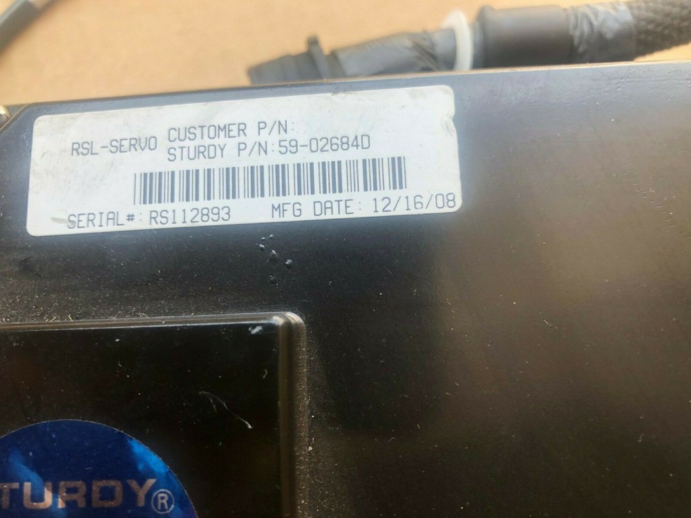 Genuine RSL-Servo Sturdy Controller-Peripheral-Circuit Component P/N 59-02684D