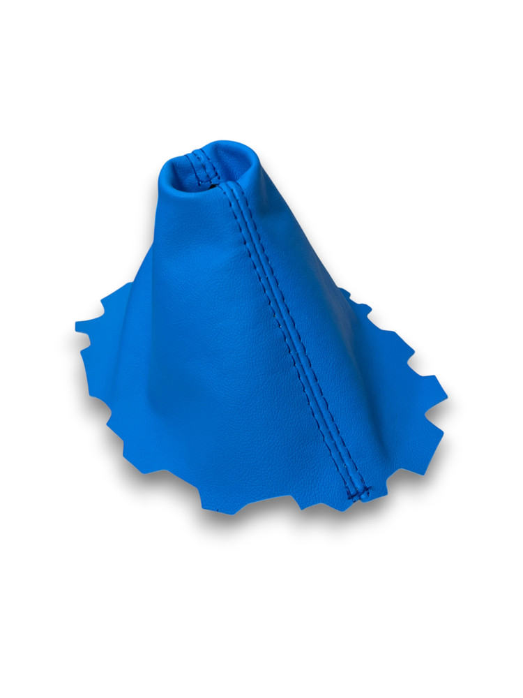 Tension Blue Leather MANUAL Shift Boot For Corvette C7 2014 2015 2016 2017 2018