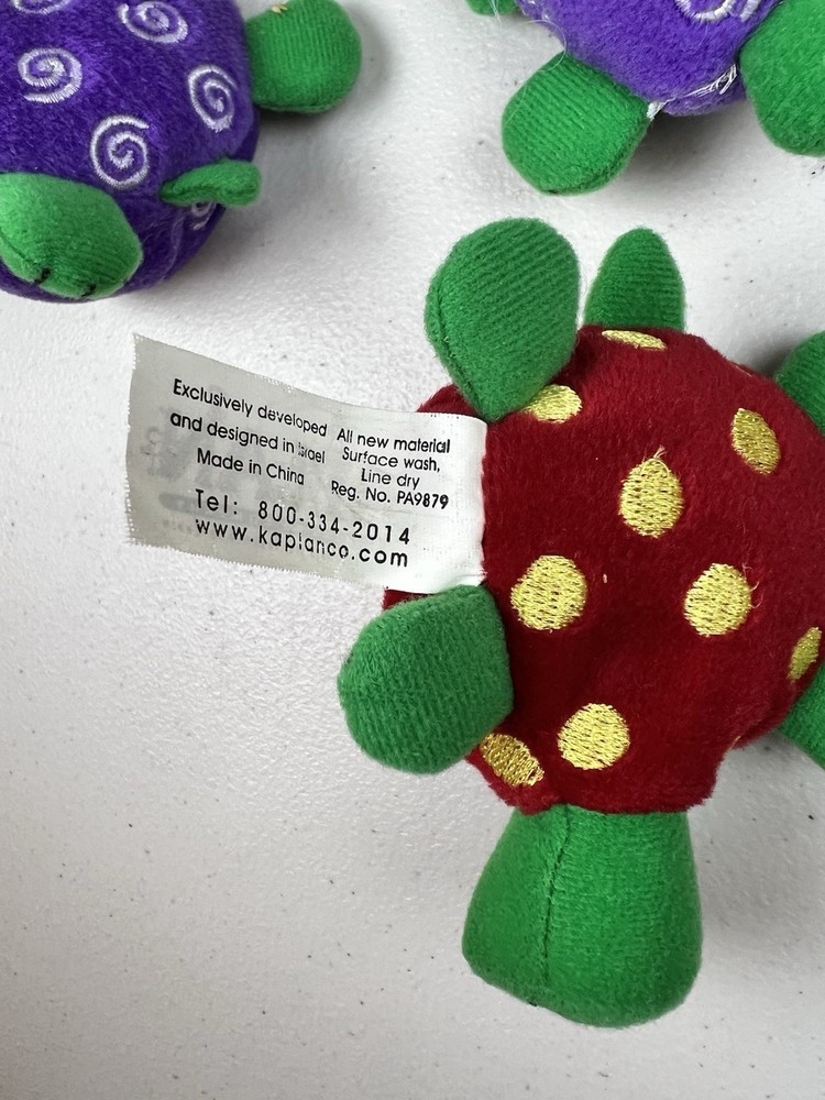 Kaplan Early Learning Co. Counting Turtles 11 Plush Turtles STEM