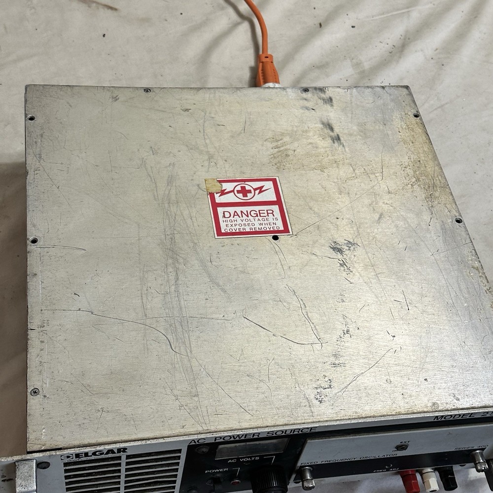Elgar Corp Model 251B Series 400 Fixed Frequency Oscillator AC Power Source