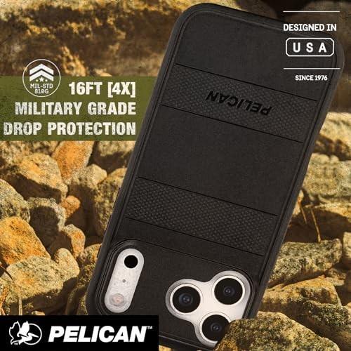 Pelican Protector iPhone 17 Pro Max Case [Compatible with MagSafe] Rugged Magnet