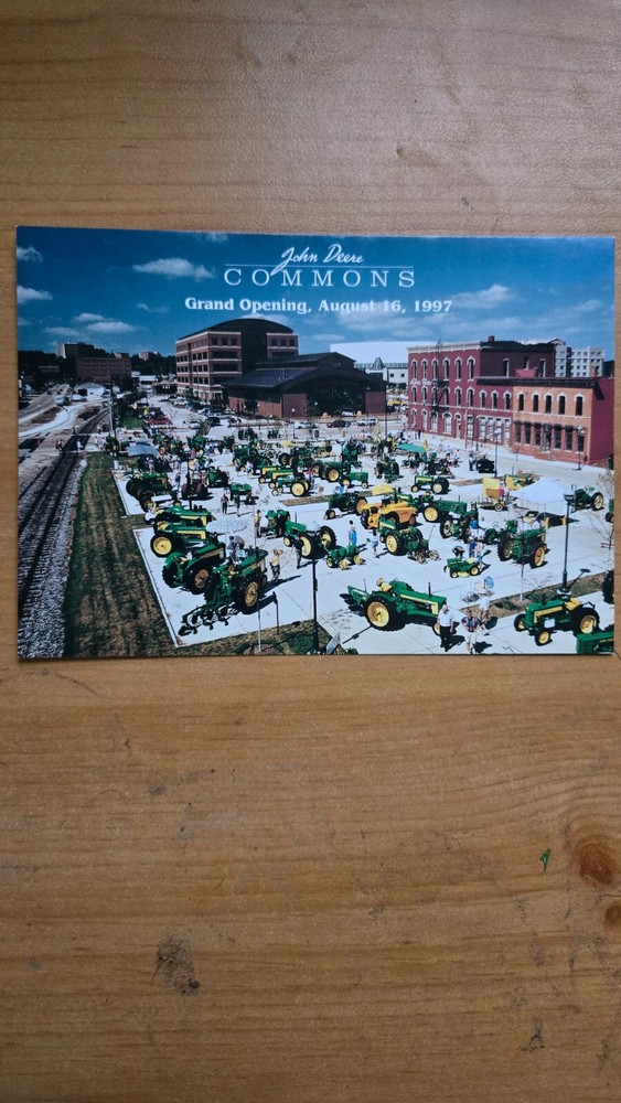 1997 John Deere Commons Postcard Good Condition