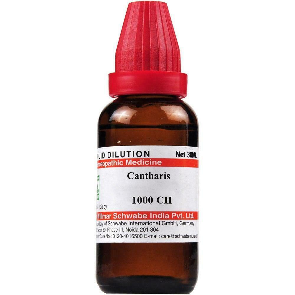 Willmar Schwabe Homeopathy Cantharis  (30 ML) (Select Potency)