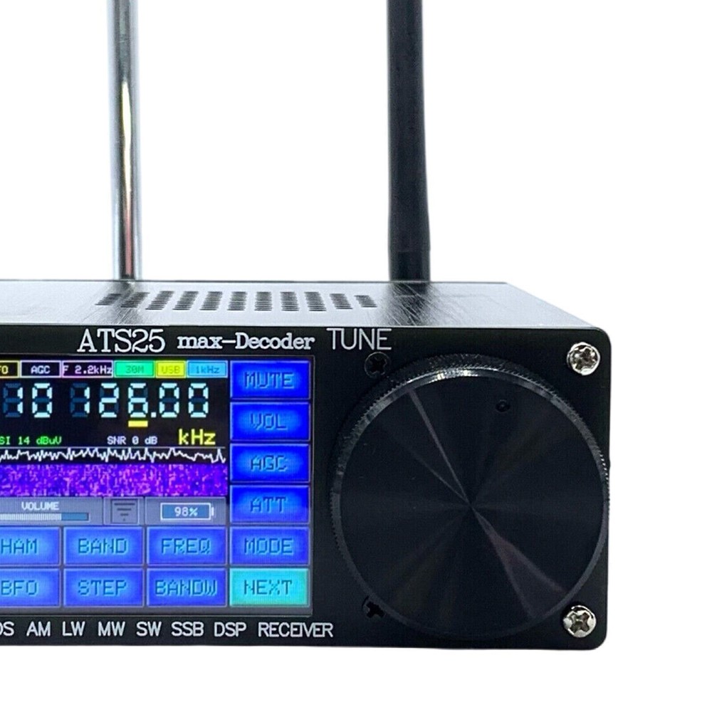ATS25 Max Decoder Si4732 Radio Receiver Receiver with Official Activation Codede