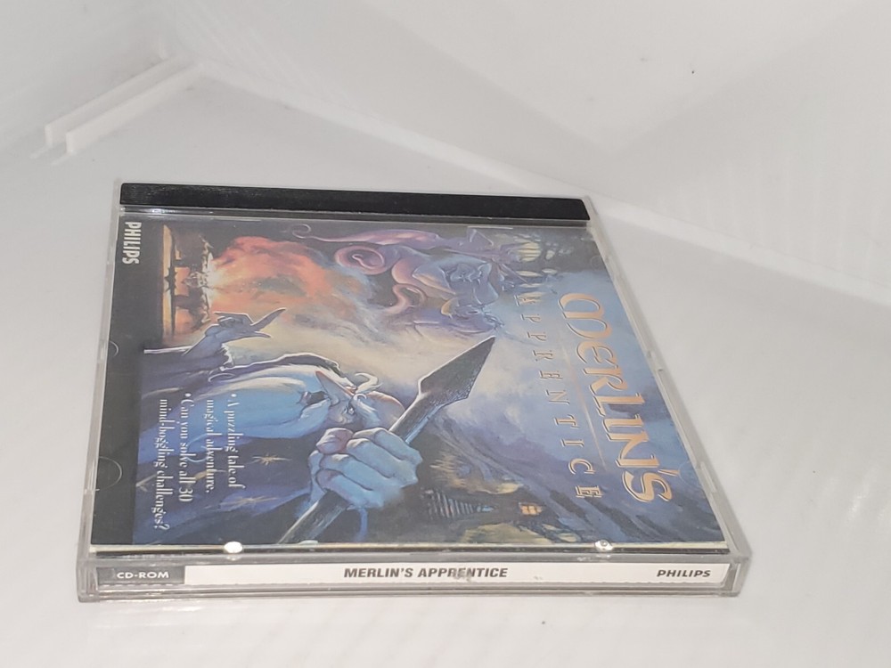 Vintage Merlin's Apprentice Philips CD-ROM Computer Game PC MAC 1995 Software