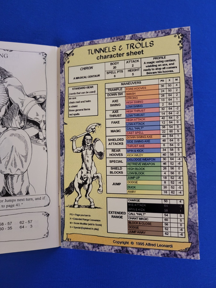 "Chiron" Magical Centaur - Lost Worlds with Card