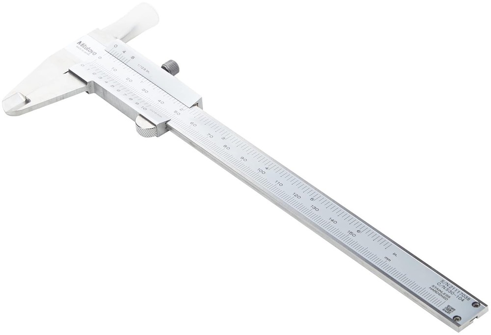 Metric Vernier Caliper, 0-150mm Range, 0.05mm Resolution