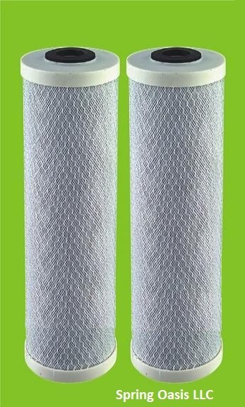 Two Big Blue 20" x 4.5" CTO Carbon Block Filter (5 micron)