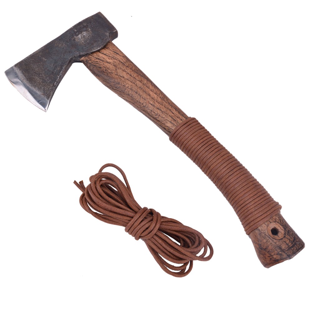 New Axe Collar Protector , Leather Axe Handle Wrap Handle String Cord