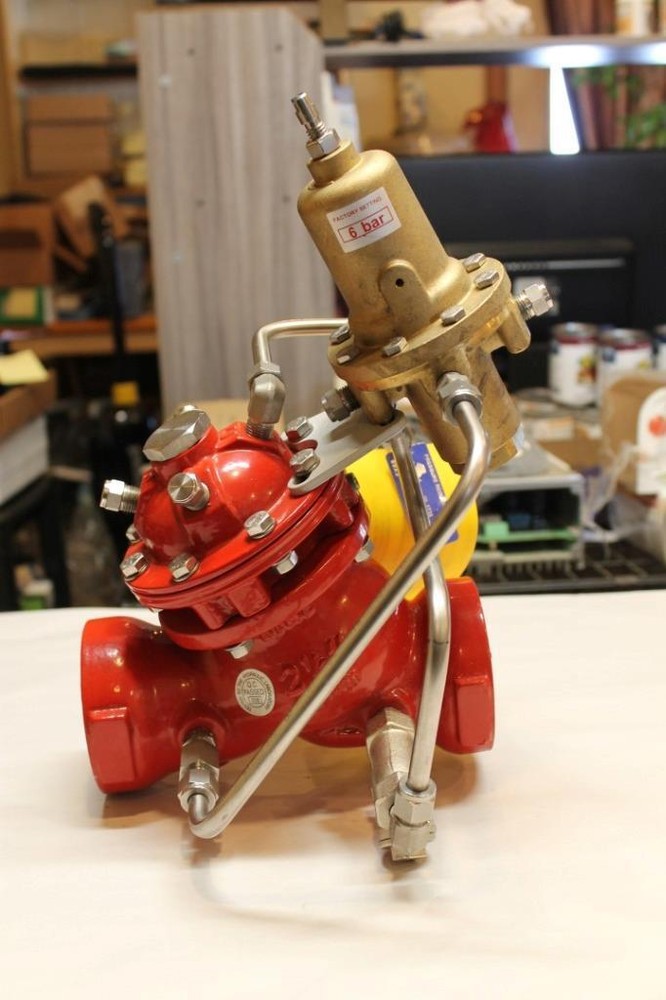 Bermad FP-720-UL-V Pressure Reducing Valve w/ 2-UL Pilot Valve NEW