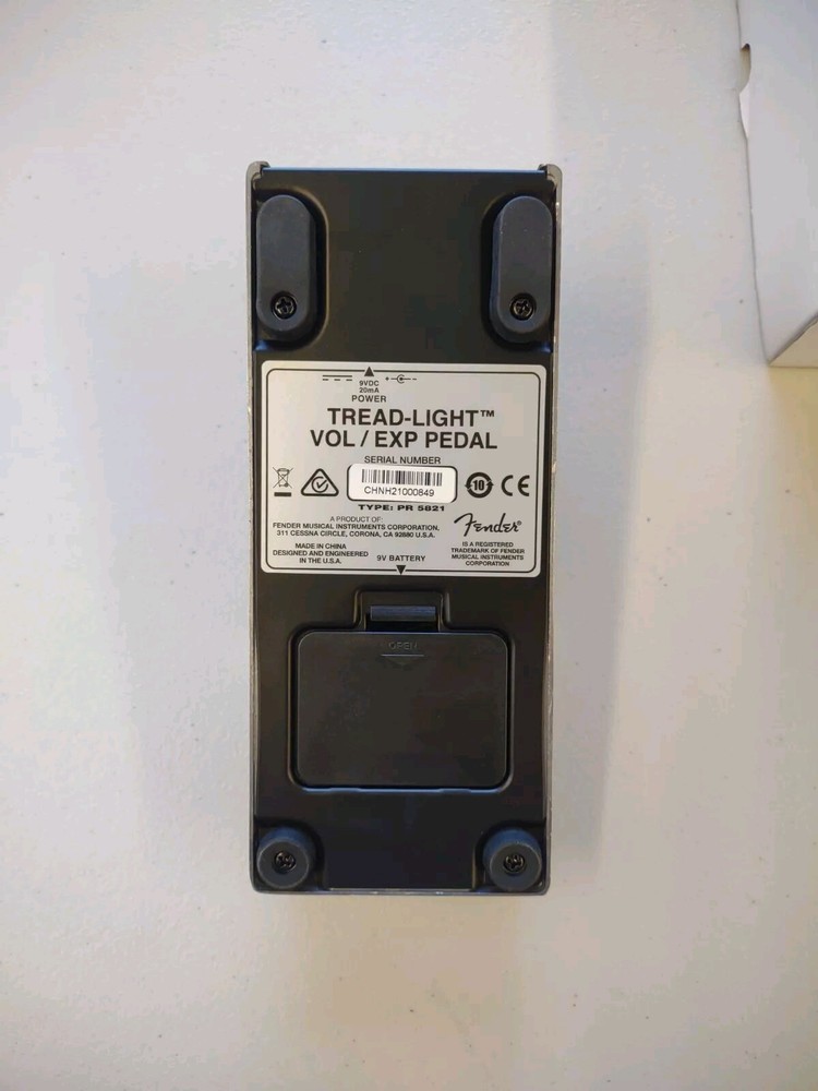 Fender Tread-Light Volume/Expression Pedal