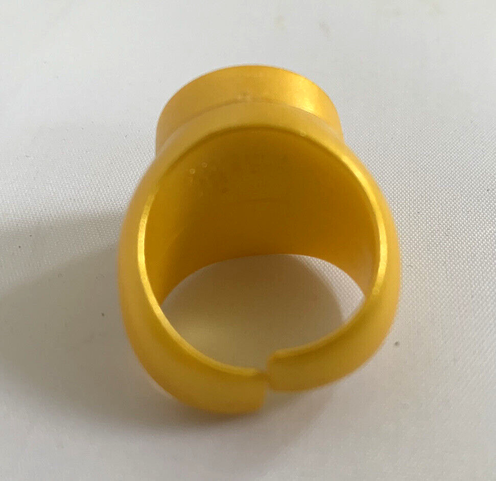 DC Comics Green Lantern-Blackest Night Yellow Power Ring 2009 Pre-Owned