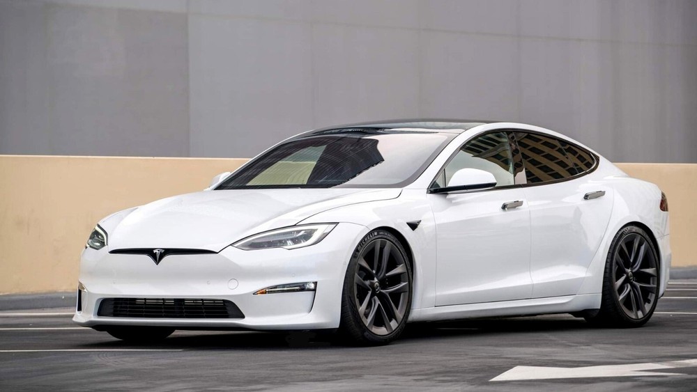 TESLA MODEL S EVOLUTION LOWERING LINKS KIT 2013 TO 2020 (PRECISION ADJUSTMENT)