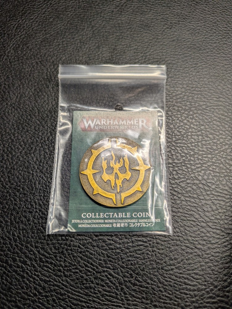 Warhammer Underworlds Collectable Coin 2024