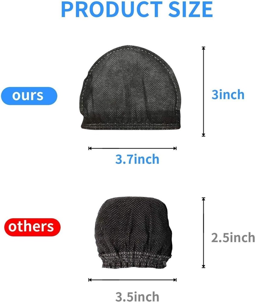 Convenient 300 Pack Mic Covers - Secure Fit for Professional & Personal Use