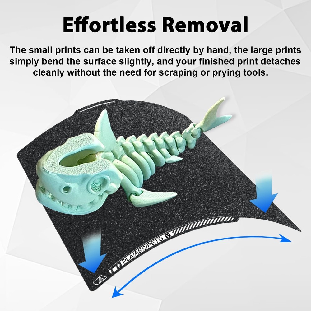 PEI Cool Plate with QR Code for Bambu Lab, Low Temperature Cold Plate PLA Pla...