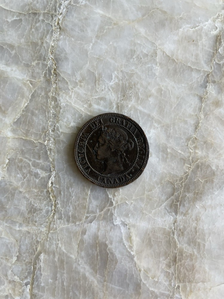 1899 Canada Large Cent One Cent Coin Nice!