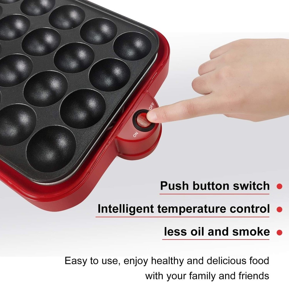 Multifunction Nonstick Baking Maker with 3 Interchangeable Baking Plates for ...
