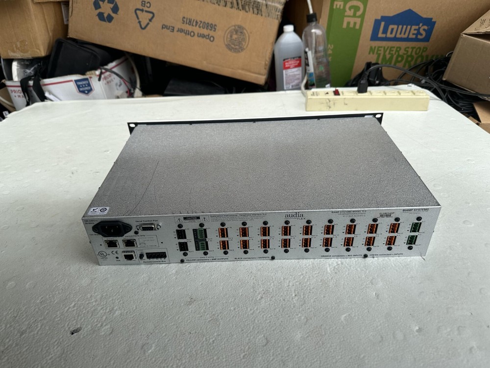 BIAMP Systems Audia Flex Model TI-2 Digital Audio Processor. Fast free shipping.