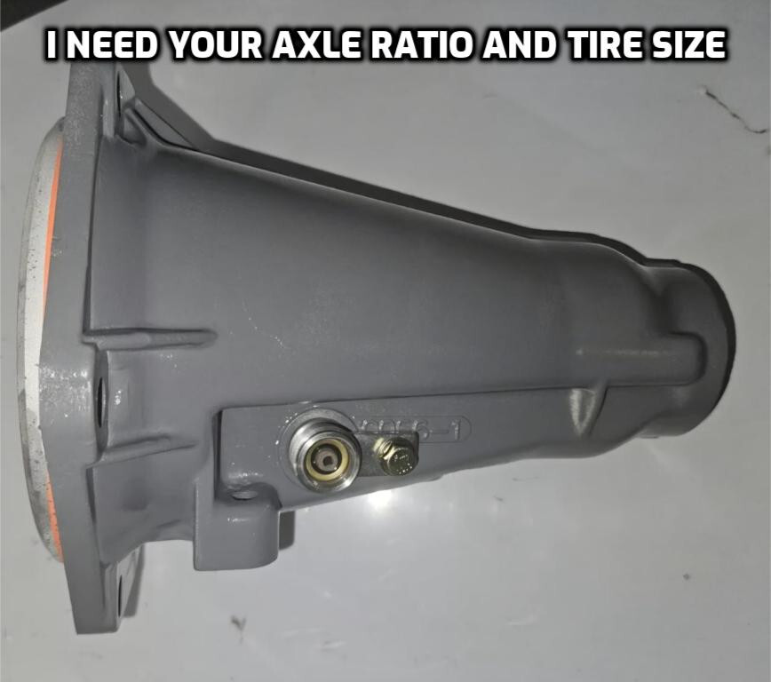 4L60E-4L65E-4L70E Mechanical Cable Drive Tail housing