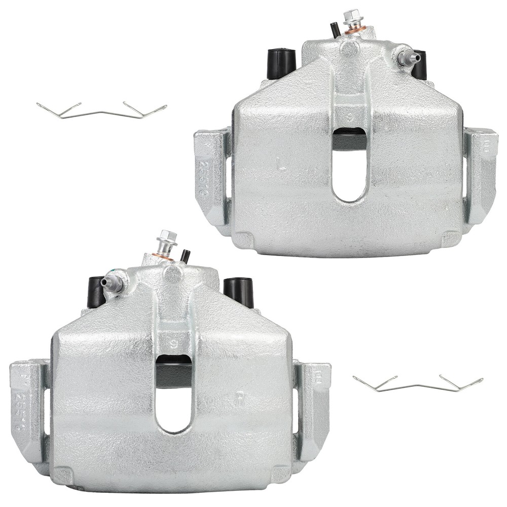 Front Pair Brake Calipers w/ Bracket For 2016 2017 2018 2019 VOLKSWAGEN BEETLE