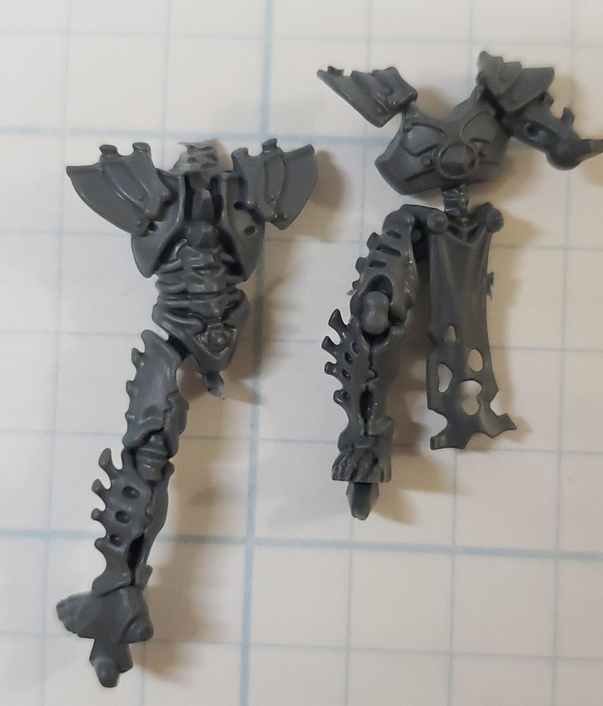 Warhammer Ossiarch Bonereapers Bits Mortek Guard Bone Armor Torso & Legs #11