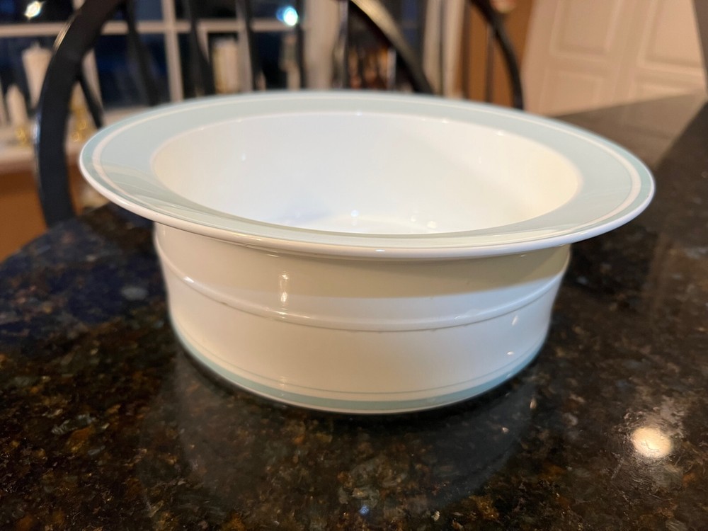 Villeroy & Boch Rondo Pattern Bone China 9" Round Vegetable Serving Bowl HTF