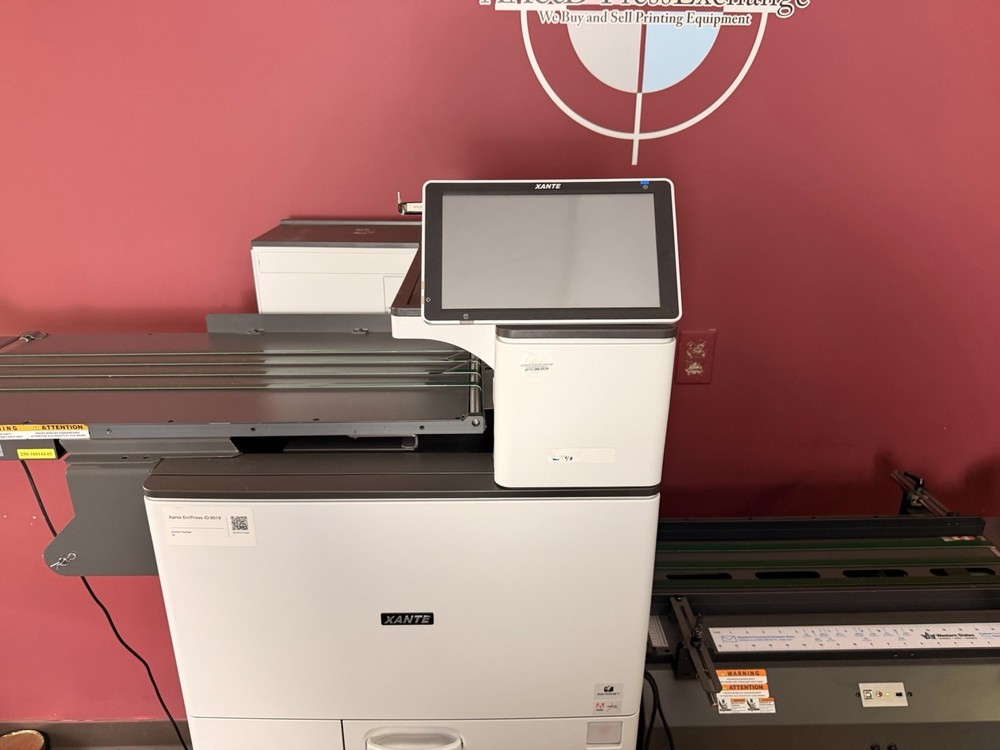 Only 3k Meter Xante En/Press Envelope Printer !Video!
