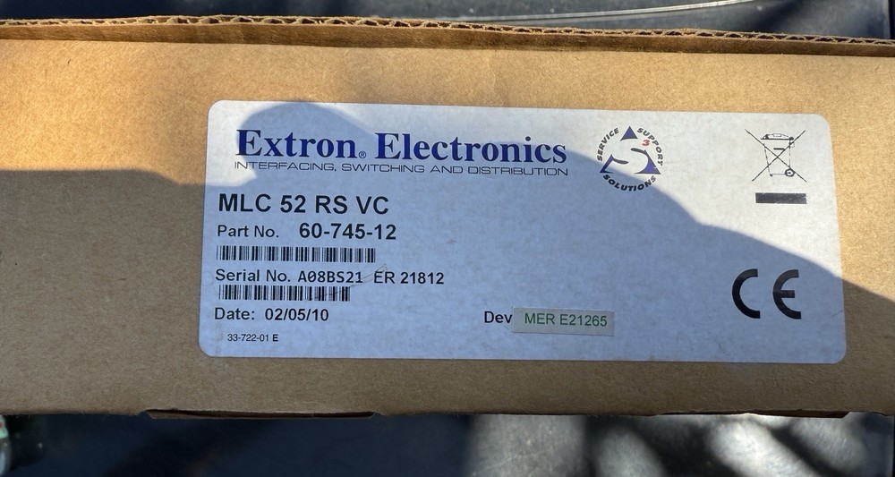 Extron MLC 52 RS VC