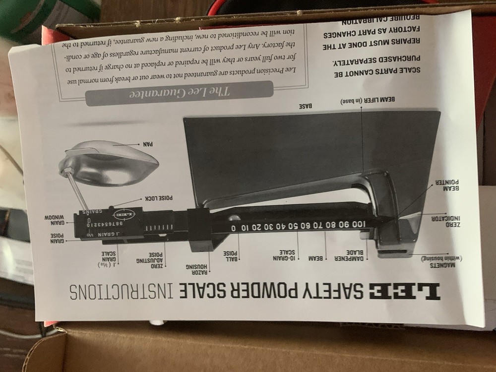 Lee Powder Scale