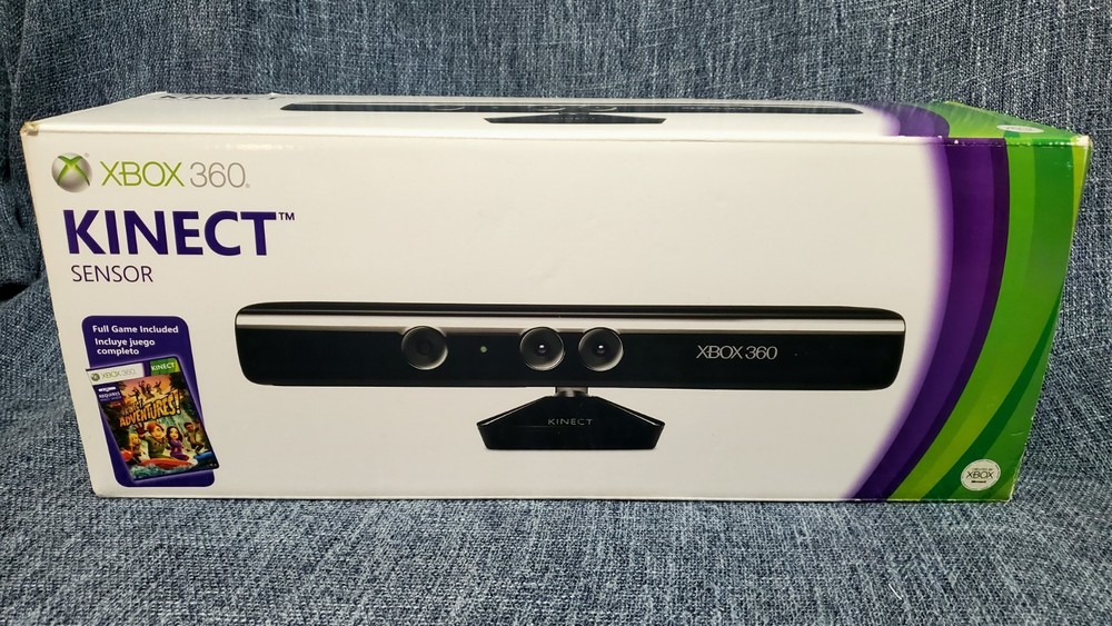 Microsoft Xbox 360 Kinect Motion Sensor Camera Black, Wired
