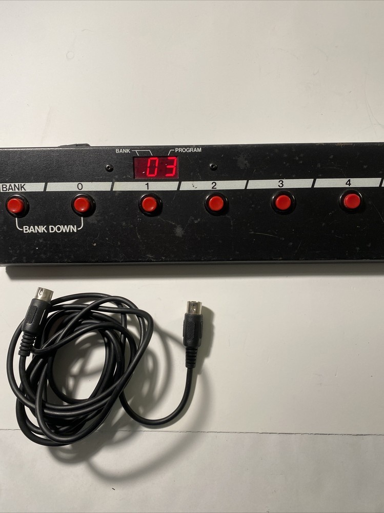 Untested ADA MC-1 MiDi Controller Foot Controller. Read.