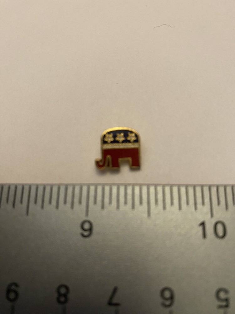 Republican Elephant Pin Tie Tack Hat Pin P2