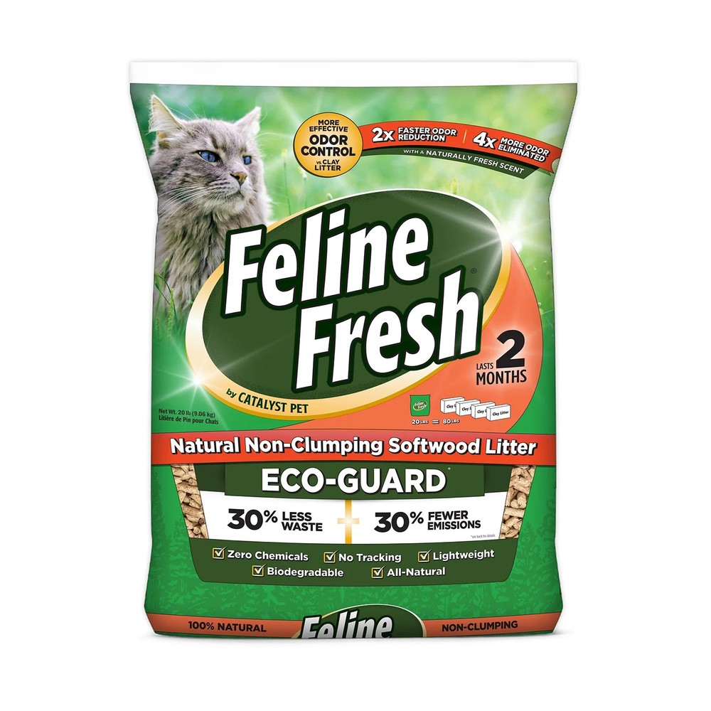 Non Clumping Natural Pine Pellet Cat Litter