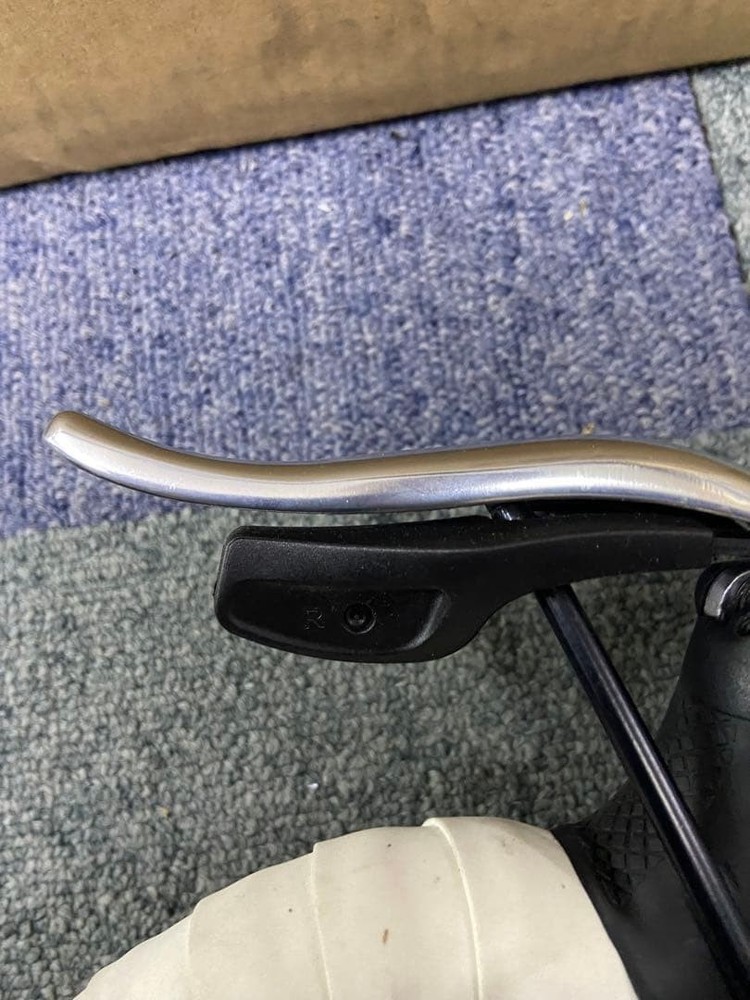 Microshift left and right set with drop handlebars