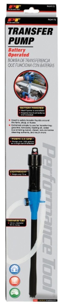 Performance Tool W54172 Battery Operated Transfer Pump