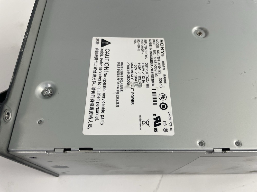 Cisco Sony APS-172 2800W Power Supply Module For Cisco Catalyst 4500