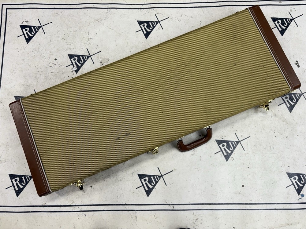 Universal Electric Guitar Hard Shell Case Tweed