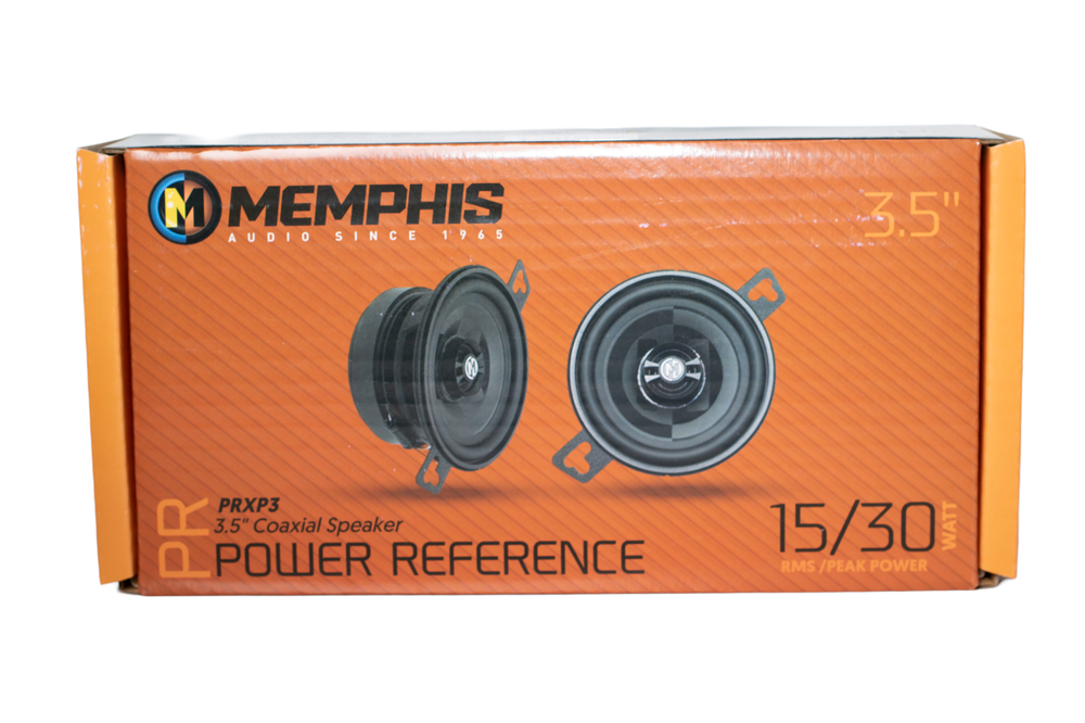 Memphis Audio PRXP3 3ft Power Reference RCA Cable - Premium Quality, 2-Channel