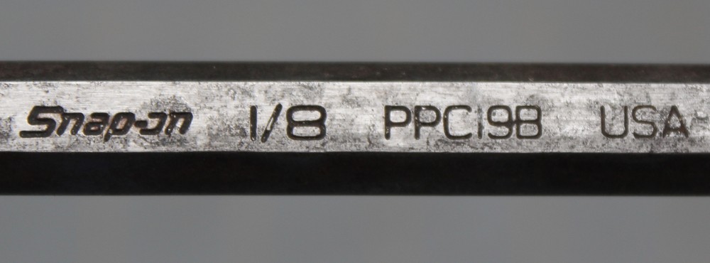 Snap On Tools PPC19B 5-3/4" Diamond Point Nose Chisel