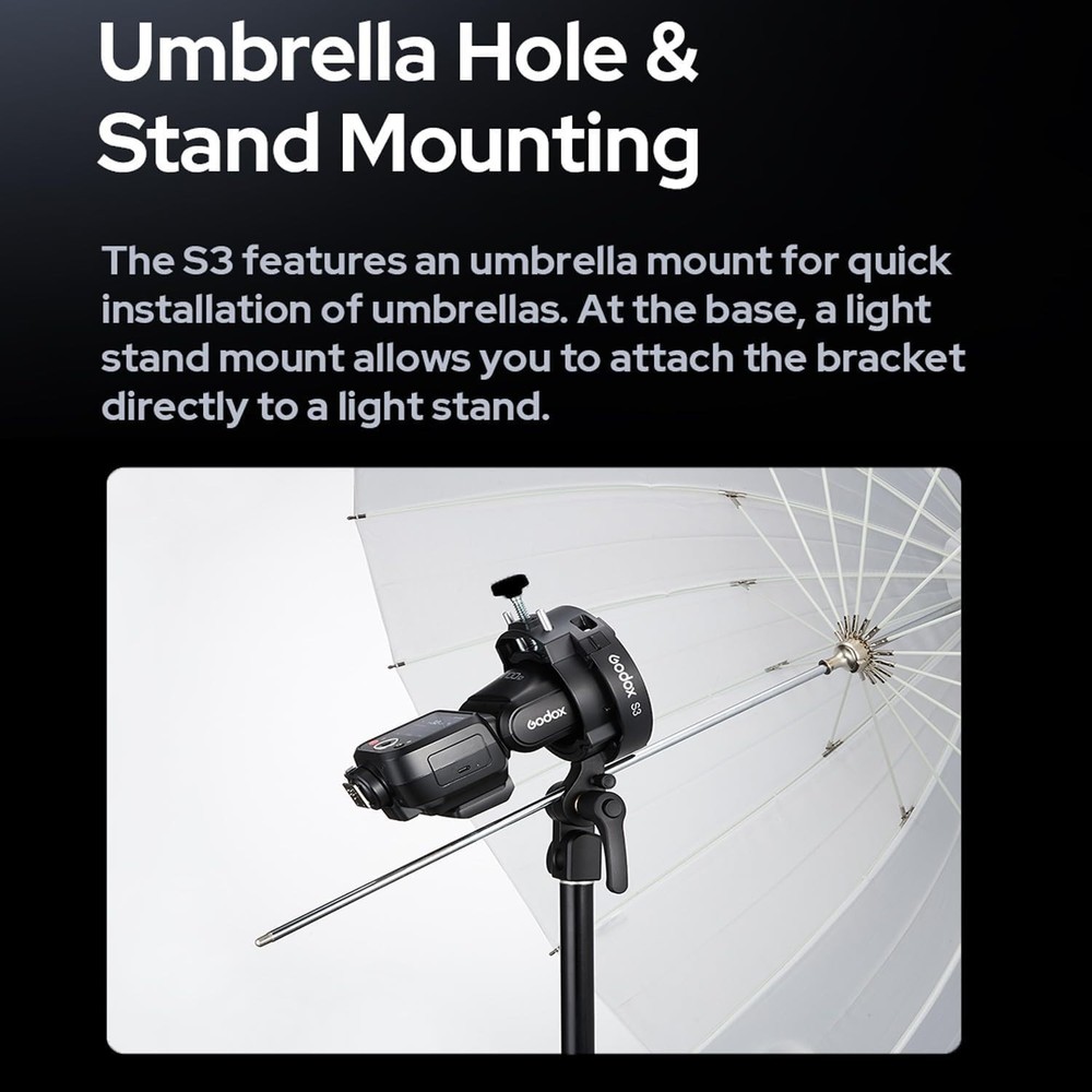 S3 Upgraded L-Type Speedlite Bracket for Enhanced Stability and Lighting Control