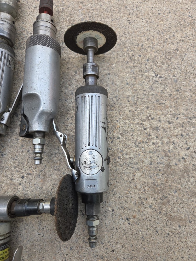LOT OF 7 VARIOUS AIR TOOLS
